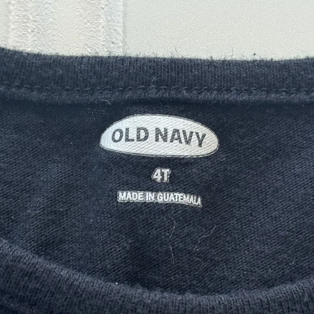 4/$10 - Old Navy Space Shuttle Toddler Boy Cotton Tank Top